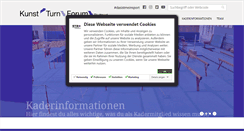 Desktop Screenshot of kunst-turn-forum.de